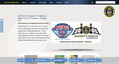 Desktop Screenshot of jaxsheriff.org